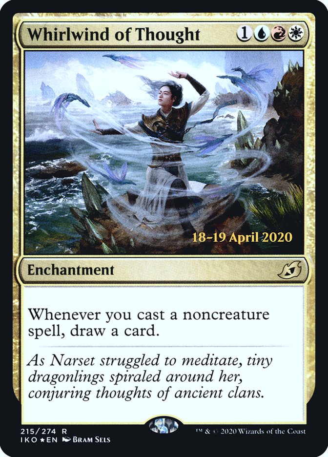 Whirlwind of Thought [Ikoria: Lair of Behemoths Prerelease Promos] | Gate City Games LLC