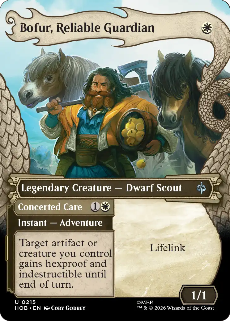Bofur, Reliable Guardian (Showcase) [The Hobbit] | Gate City Games LLC