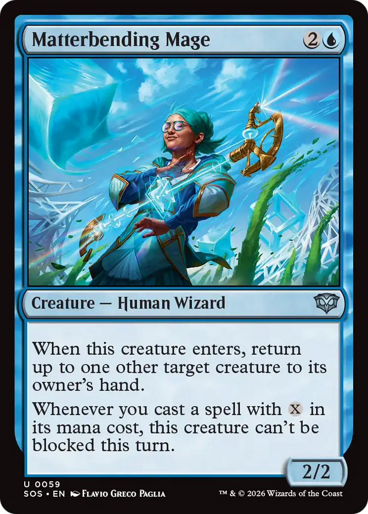 Matterbending Mage [Secrets of Strixhaven] | Gate City Games LLC