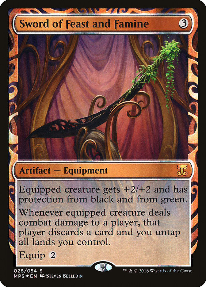 Sword of Feast and Famine [Kaladesh Inventions] | Gate City Games LLC