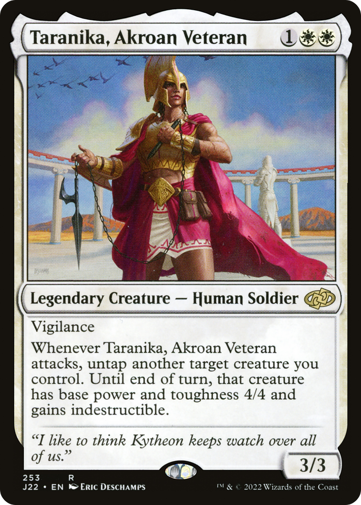 Taranika, Akroan Veteran [Jumpstart 2022] | Gate City Games LLC