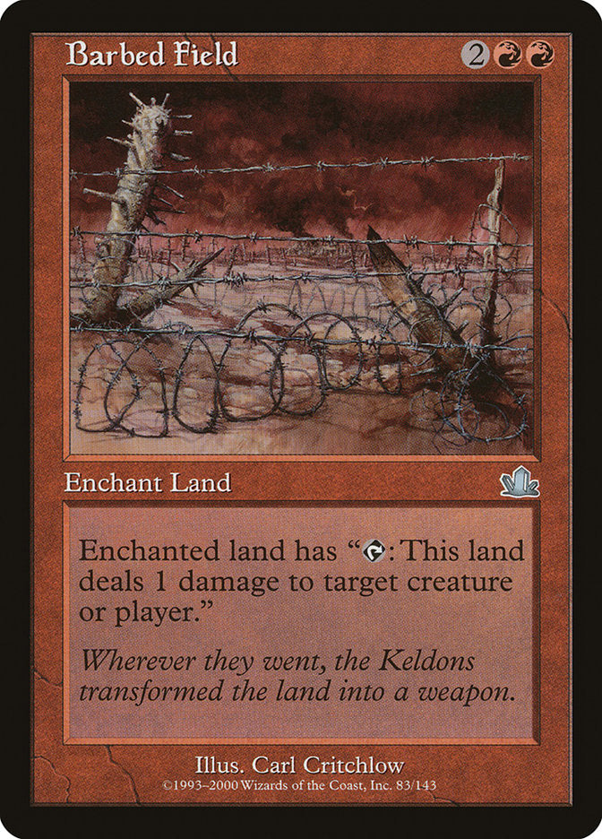 Barbed Field [Prophecy] | Gate City Games LLC
