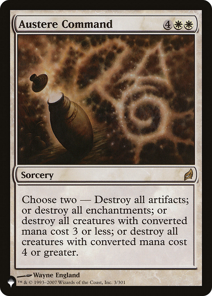 Austere Command (Surge Foil) [Marvel Super Heroes Commander] | Gate City Games LLC