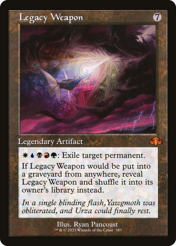 Legacy Weapon (Retro) [Dominaria Remastered] | Gate City Games LLC