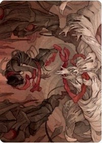 Thwart the Grave Art Card [Zendikar Rising Art Series] | Gate City Games LLC