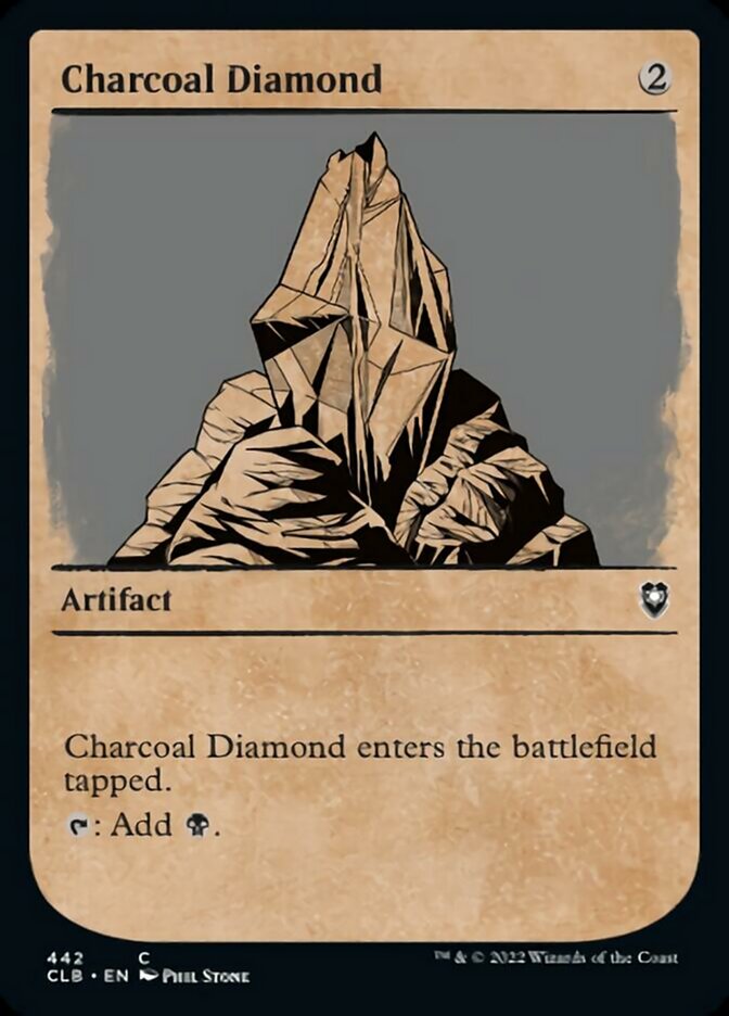 Charcoal Diamond (Showcase) [Commander Legends: Battle for Baldur's Gate] | Gate City Games LLC