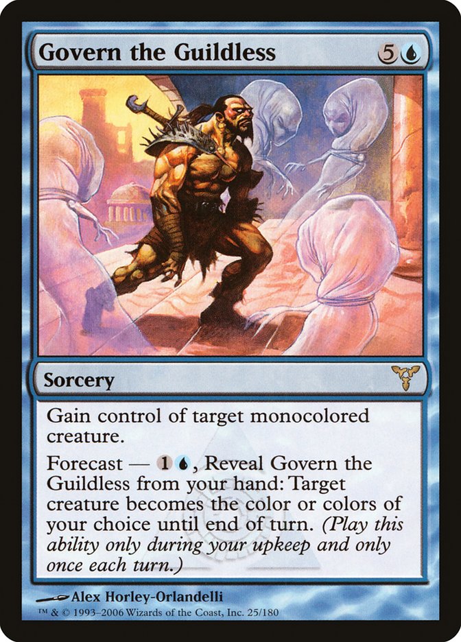 Govern the Guildless [Dissension] | Gate City Games LLC
