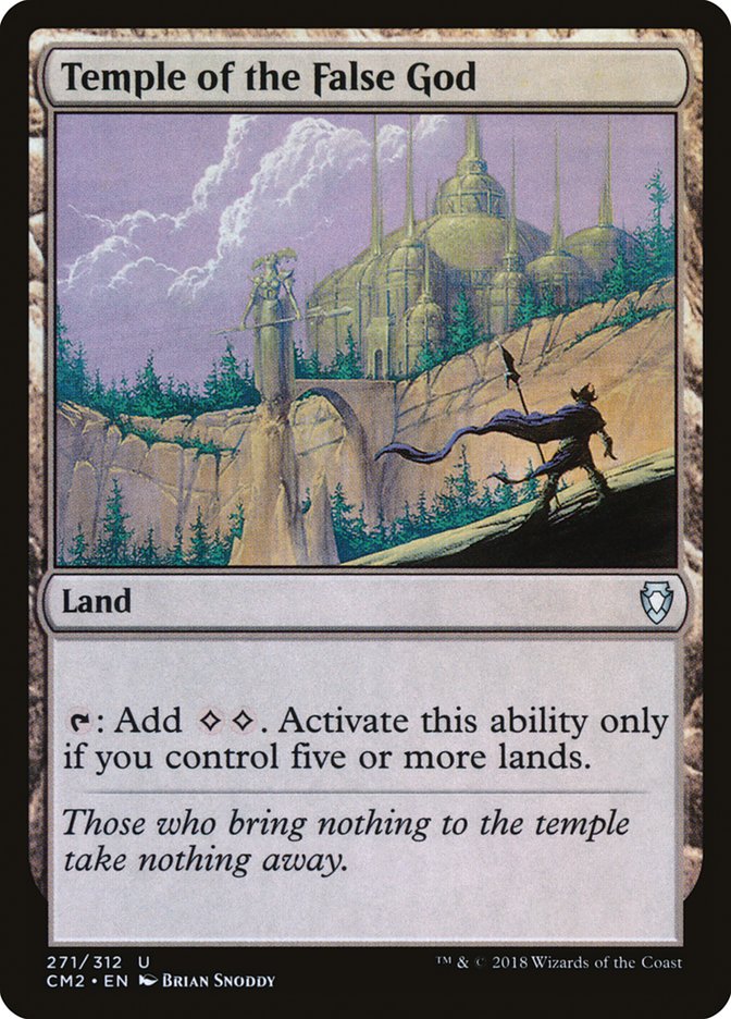 Temple of the False God (271/312) [Commander Anthology Volume II] | Gate City Games LLC