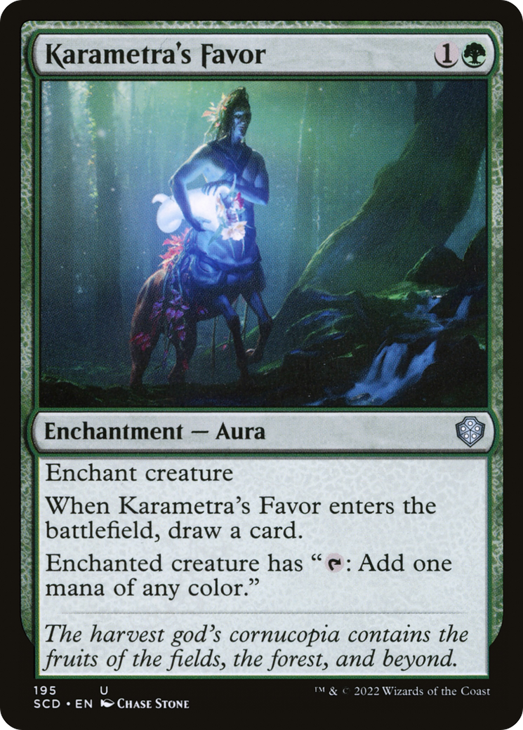 Karametra's Favor [Starter Commander Decks] | Gate City Games LLC