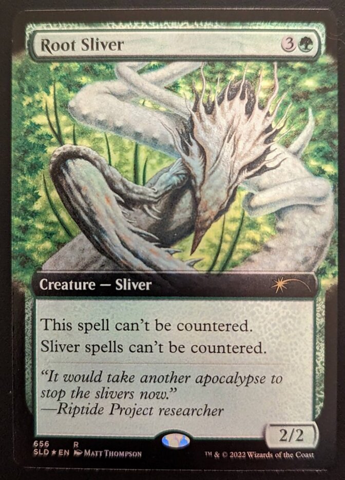 Root Sliver (Extended Art) [Secret Lair Drop Promos] | Gate City Games LLC