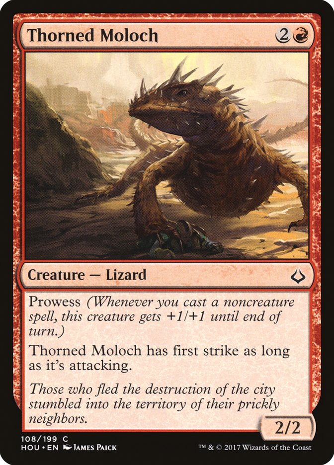 Thorned Moloch [Hour of Devastation] | Gate City Games LLC