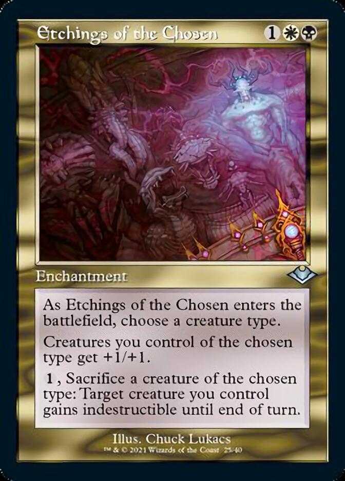 Etchings of the Chosen (Retro) [Modern Horizons] | Gate City Games LLC