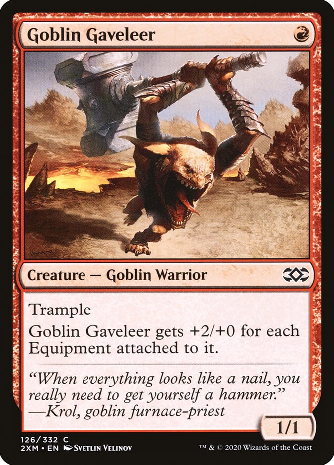 Goblin Gaveleer [Double Masters] | Gate City Games LLC