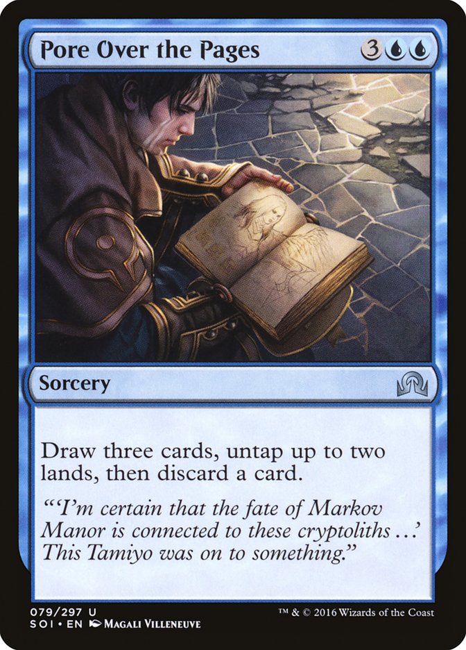 Pore Over the Pages [Shadows over Innistrad] | Gate City Games LLC