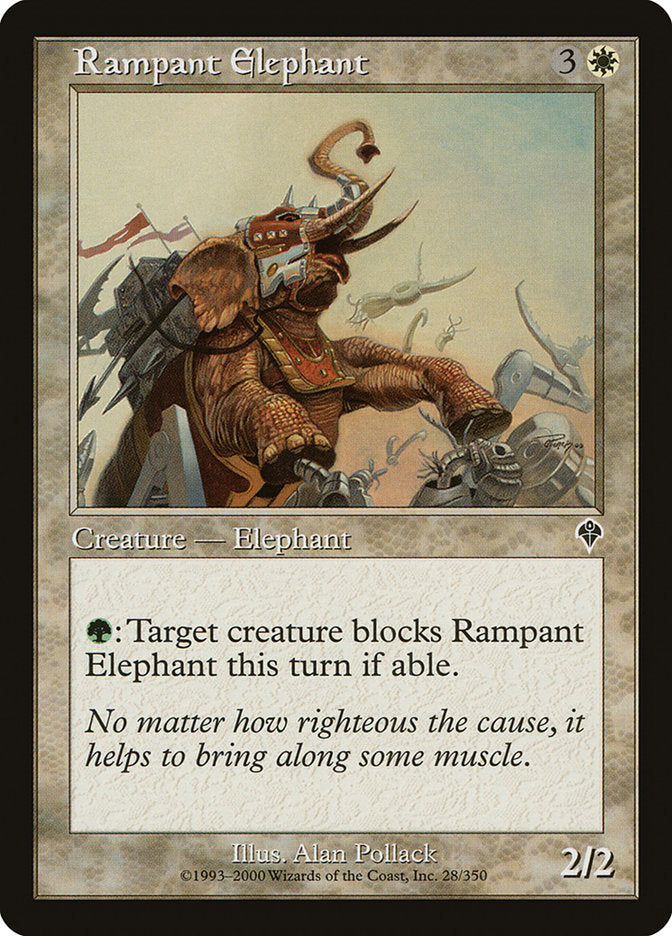 Rampant Elephant [Invasion] | Gate City Games LLC