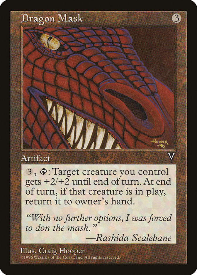Dragon Mask [Visions] | Gate City Games LLC