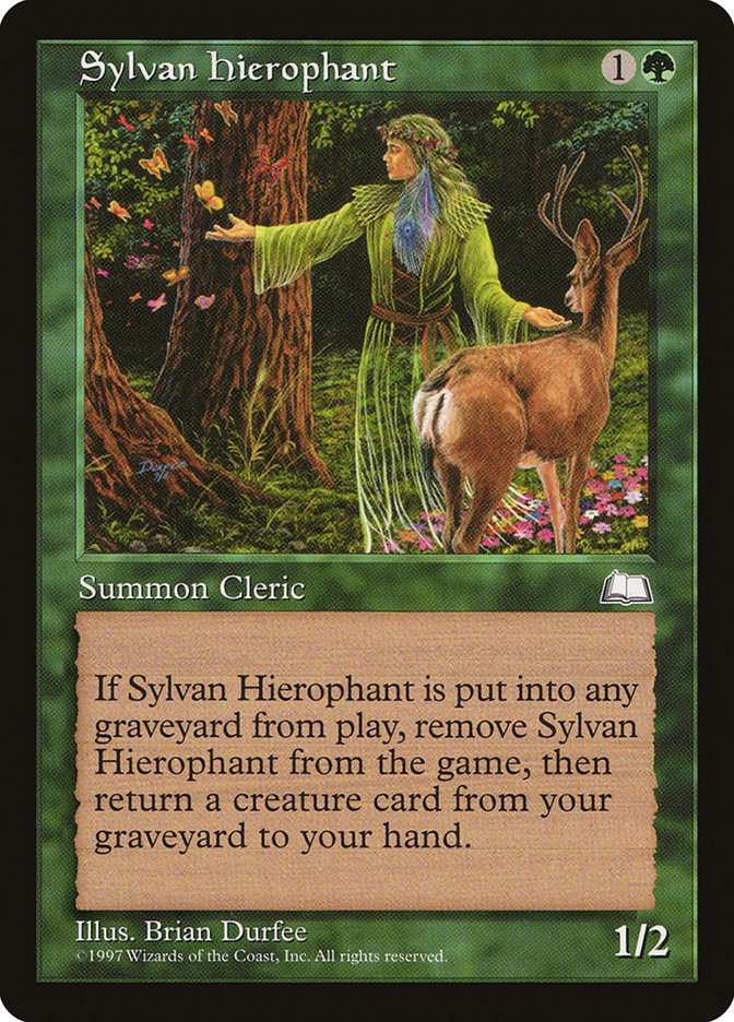 Sylvan Hierophant [Weatherlight] | Gate City Games LLC