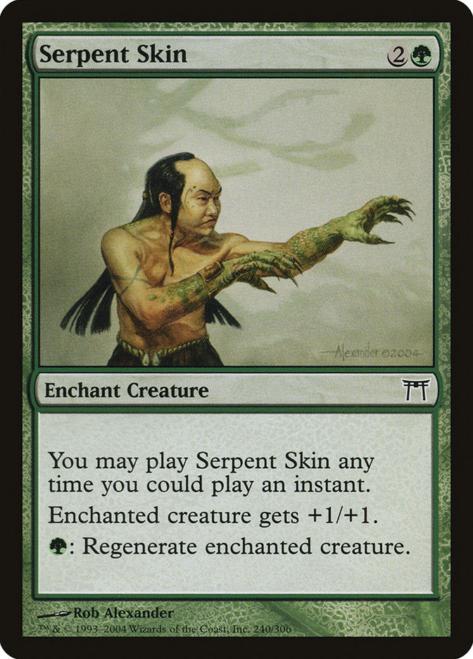 Serpent Skin [Champions of Kamigawa] | Gate City Games LLC