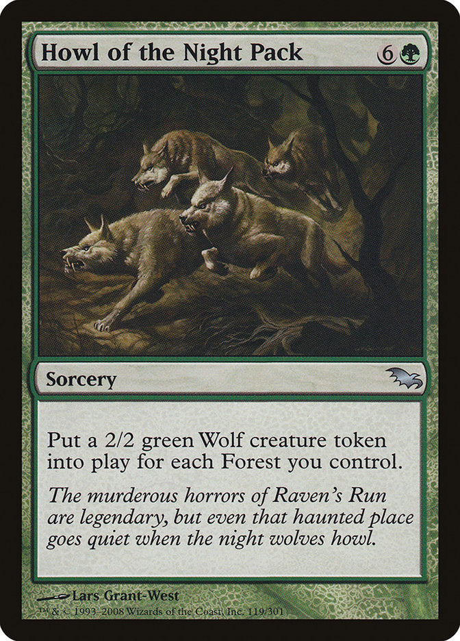 Howl of the Night Pack [Shadowmoor] | Gate City Games LLC