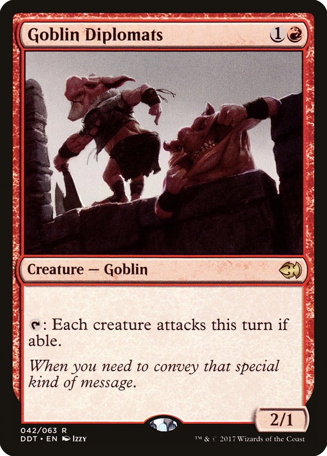 Goblin Diplomats [Duel Decks: Merfolk vs. Goblins] | Gate City Games LLC