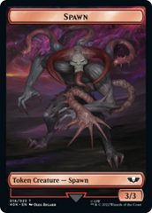 Spawn // Astartes Warrior Double-Sided (Surge Foil) [Warhammer 40,000 Tokens] | Gate City Games LLC