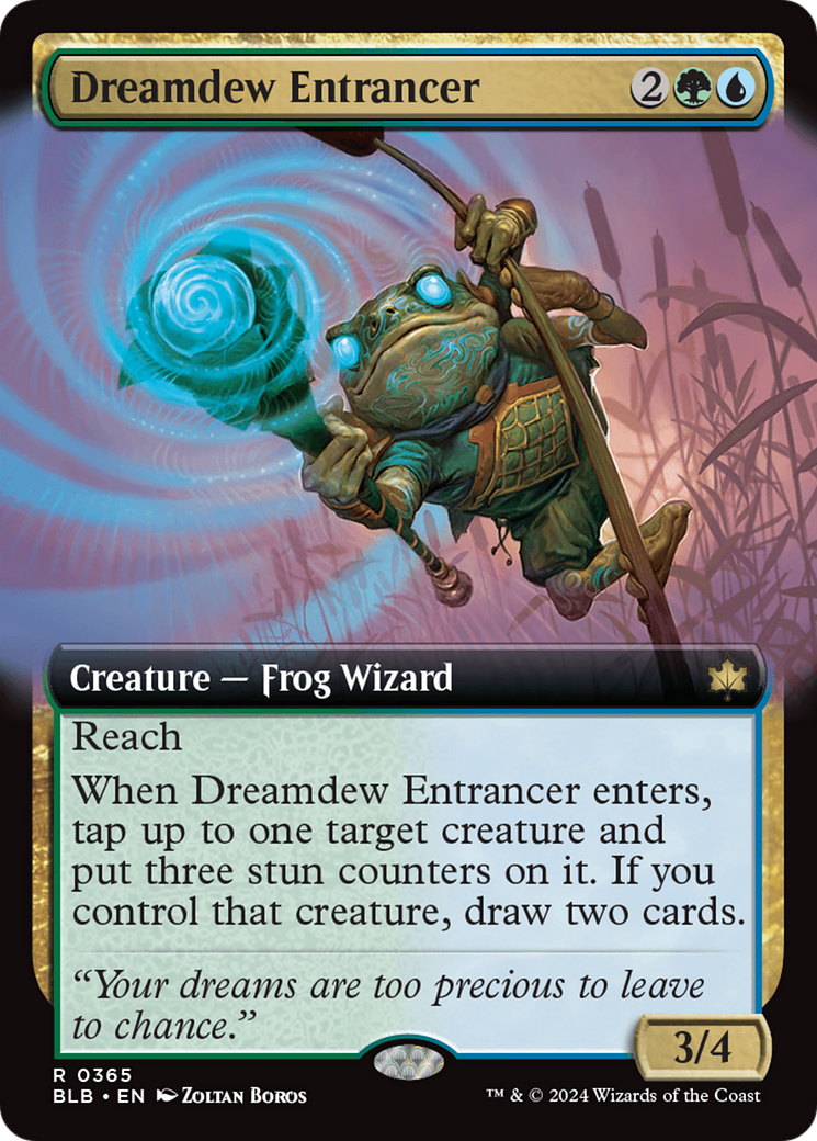 Dreamdew Entrancer (Extended Art) [Bloomburrow] | Gate City Games LLC