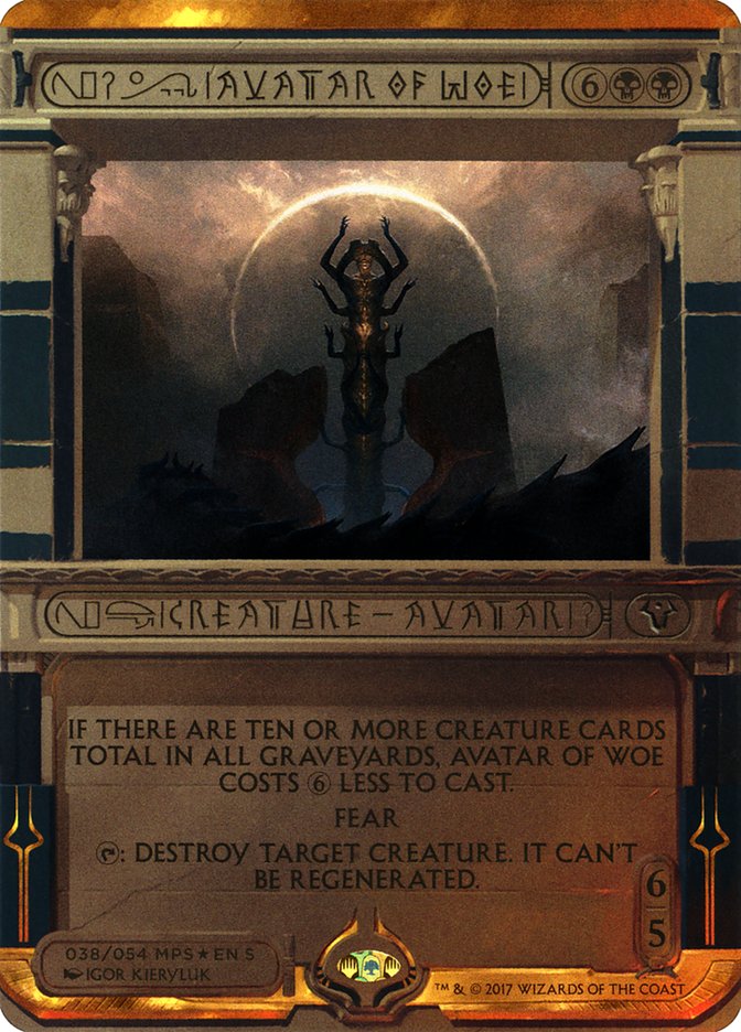 Avatar of Woe (Invocation) [Amonkhet Invocations] | Gate City Games LLC
