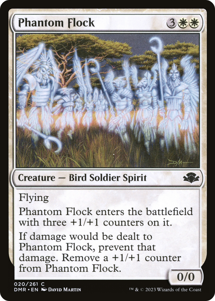 Phantom Flock [Dominaria Remastered] | Gate City Games LLC