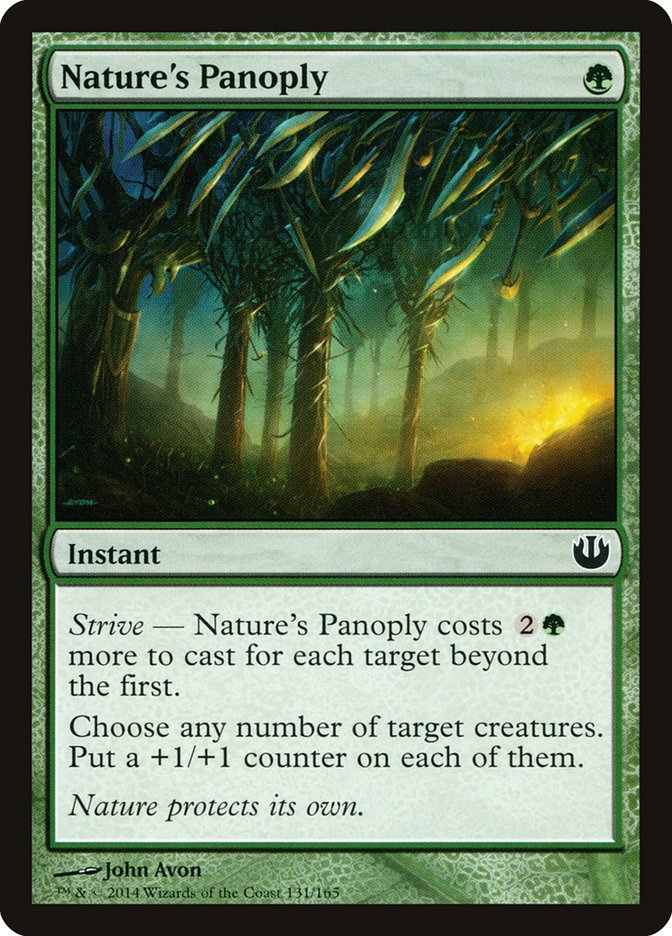 Nature's Panoply [Journey into Nyx] | Gate City Games LLC