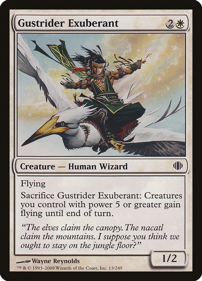 Gustrider Exuberant [Shards of Alara] | Gate City Games LLC