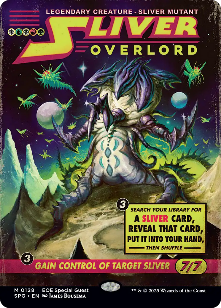 Sliver Overlord (Showcase) [Edge of Eternities Special Guests] | Gate City Games LLC