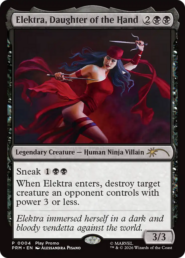 Elektra, Daughter of the Hand [Standard Showdown Promos] | Gate City Games LLC