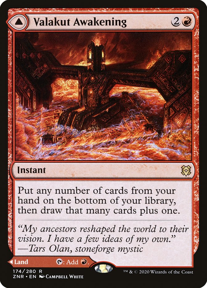 Valakut Awakening // Valakut Stoneforge [Zendikar Rising] | Gate City Games LLC