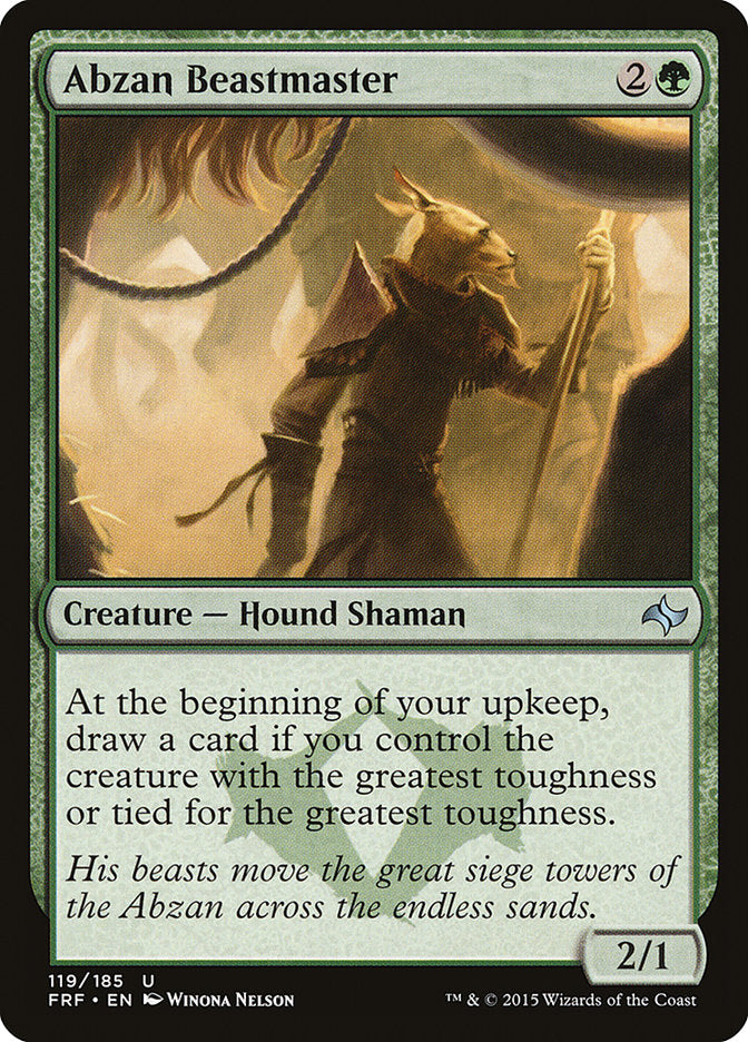 Abzan Beastmaster [Fate Reforged] | Gate City Games LLC