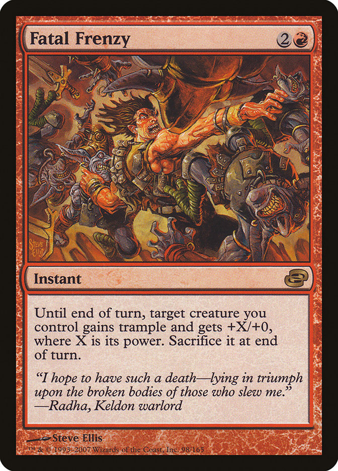 Fatal Frenzy [Planar Chaos] | Gate City Games LLC
