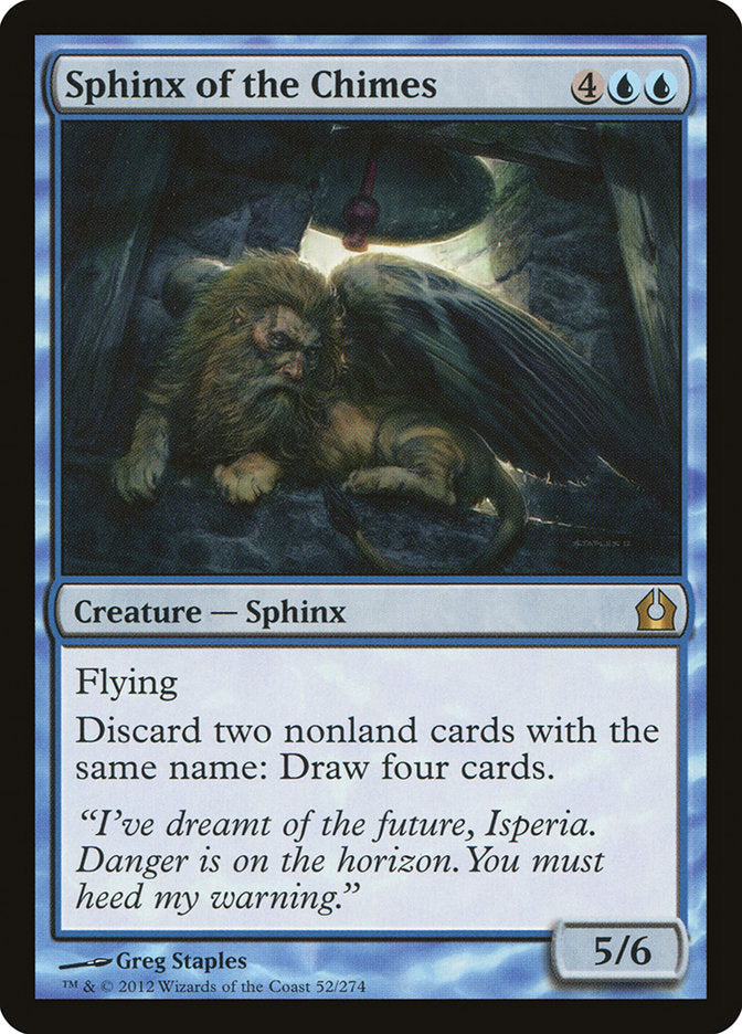 Sphinx of the Chimes [Return to Ravnica] | Gate City Games LLC