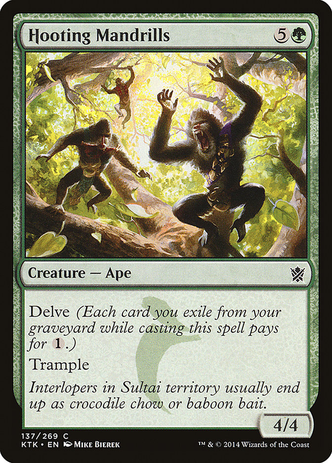 Hooting Mandrills [Khans of Tarkir] | Gate City Games LLC