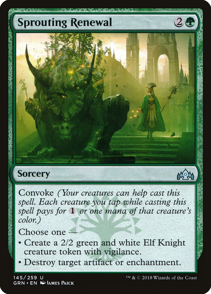 Sprouting Renewal [Guilds of Ravnica] | Gate City Games LLC