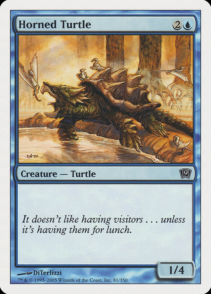 Horned Turtle [Ninth Edition] | Gate City Games LLC