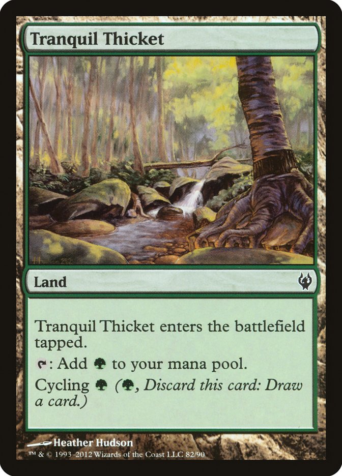 Tranquil Thicket [Duel Decks: Izzet vs. Golgari] | Gate City Games LLC