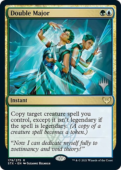 Double Major (Promo Pack) [Strixhaven: School of Mages Promos] | Gate City Games LLC