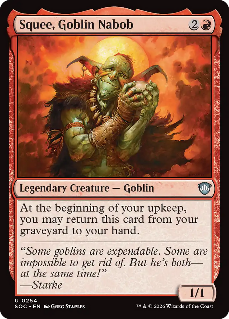 Squee, Goblin Nabob [Secrets of Strixhaven Commander] | Gate City Games LLC