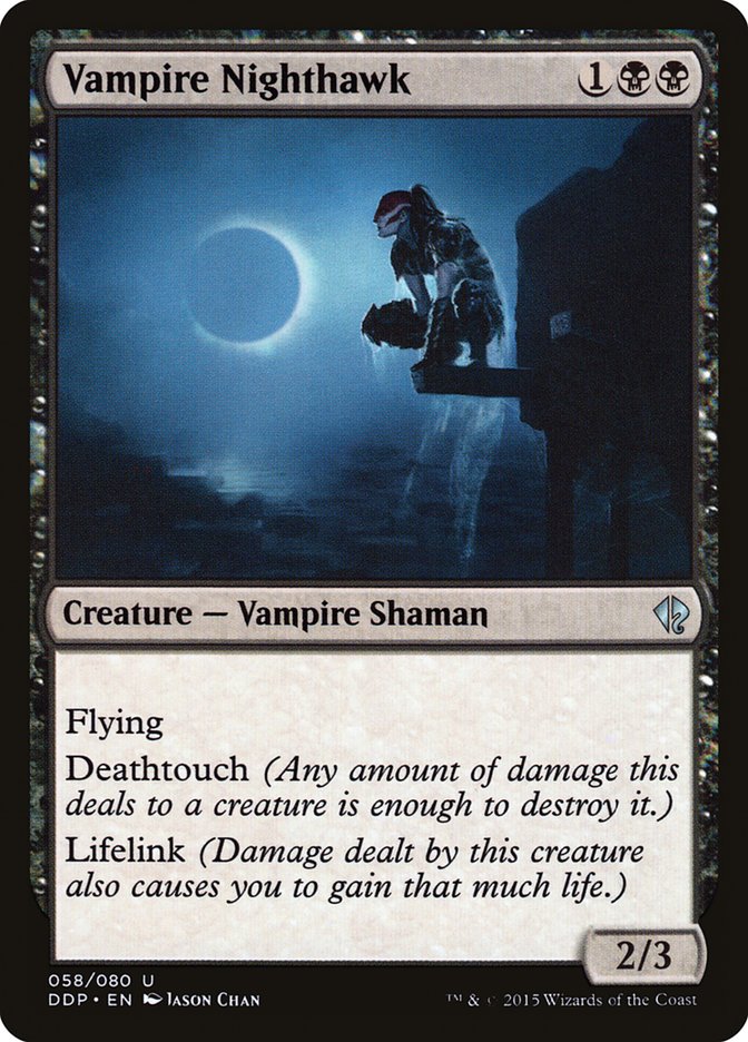 Vampire Nighthawk [Duel Decks: Zendikar vs. Eldrazi] | Gate City Games LLC
