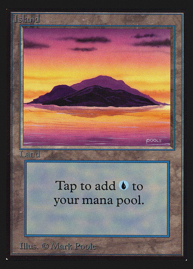 Island (Sunset / Signature on Right) [International Collectors' Edition] | Gate City Games LLC