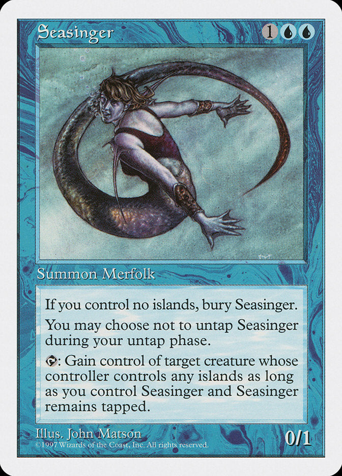 Seasinger [Fifth Edition] | Gate City Games LLC