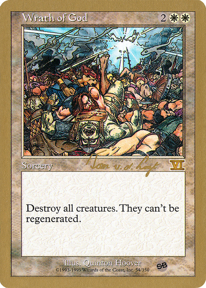 Wrath of God (Tom van de Logt) (SB) [World Championship Decks 2000] | Gate City Games LLC