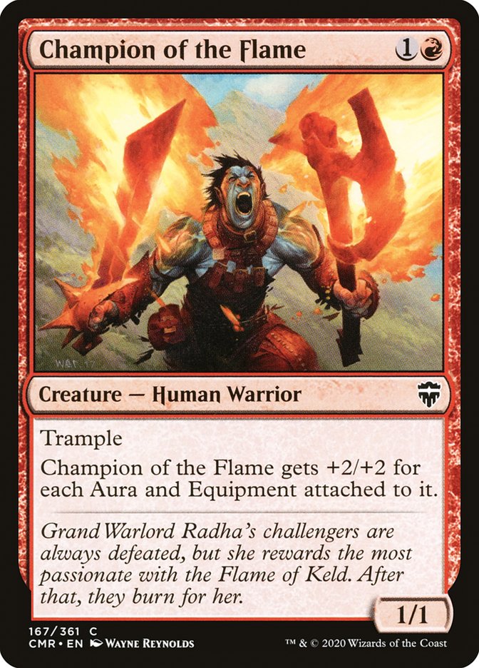 Champion of the Flame [Commander Legends] | Gate City Games LLC