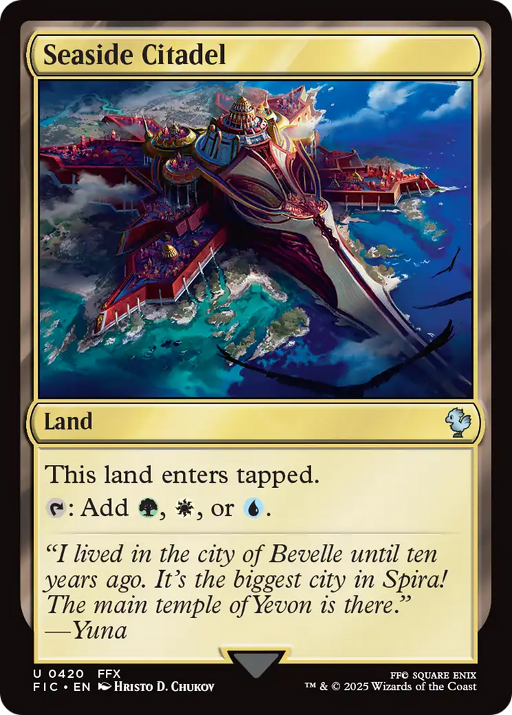 Seaside Citadel [FINAL FANTASY Commander] | Gate City Games LLC