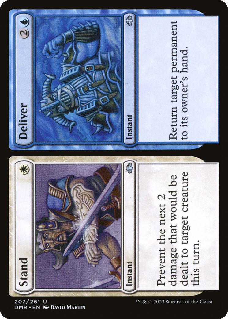 Stand // Deliver [Dominaria Remastered] | Gate City Games LLC