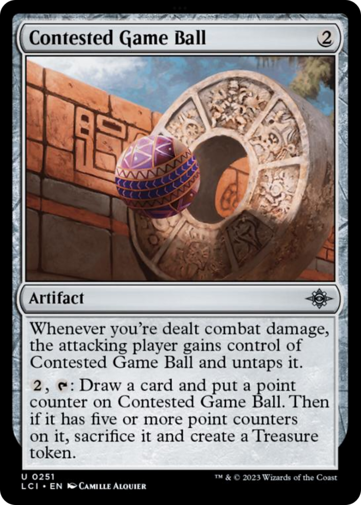 Contested Game Ball [The Lost Caverns of Ixalan] | Gate City Games LLC